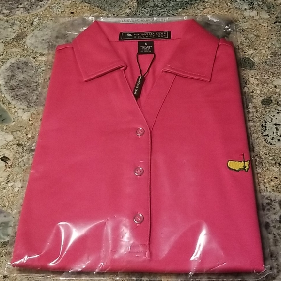 Masters Collection Ladies V-neck Golf Shirt - Picture 2 of 9